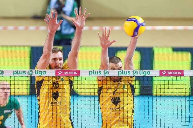 Volleyball. PlusLiga. GKS Katowice - Trefl Gdansk. 22.10.2023
