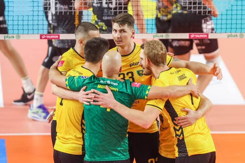 Volleyball. PlusLiga. GKS Katowice - Trefl Gdansk. 22.10.2023