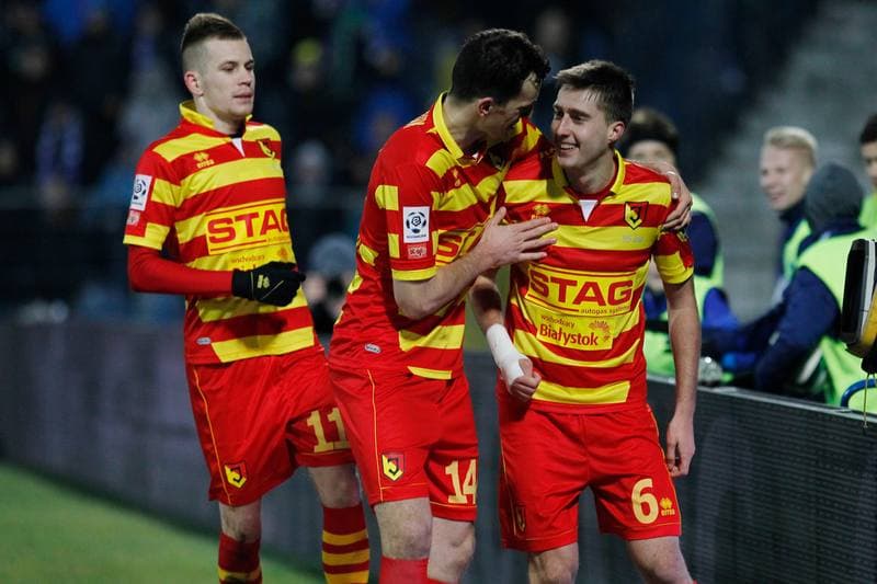 Football. T-Mobile Ekstraklasa. Ruch Chorzow - Jagiellonia Bialystok. 09.11.2014