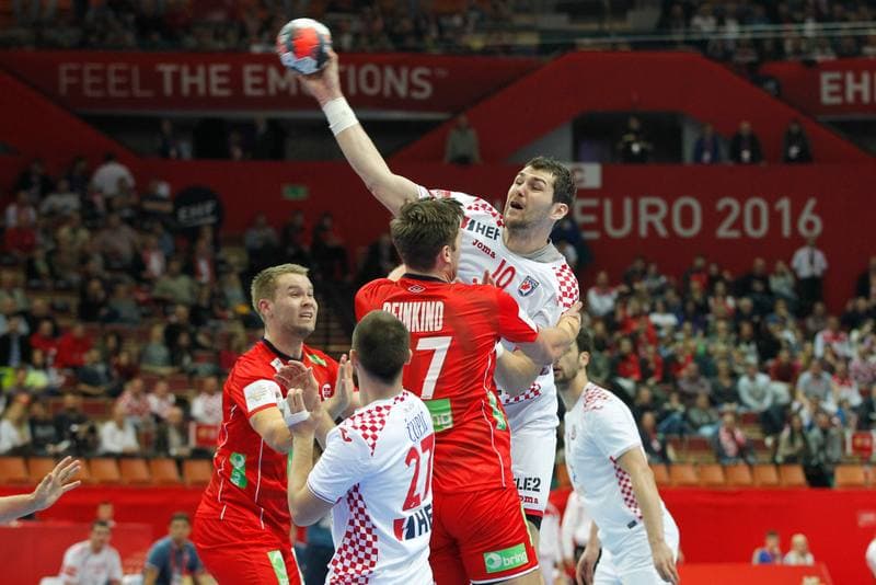 Handball. EHF Euro 2016. Norway - Croatia. 17.01.2016