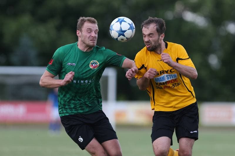 Football. Playoff for III Liga. Gwarek Tarnowskie Gory - Unia Turza Slaska. 18.06.2016