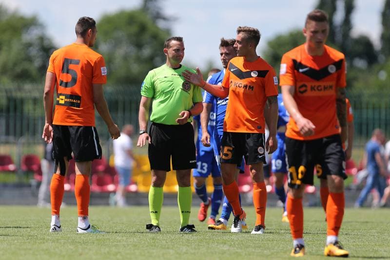 Football. Sparing. Zaglebie Lubin - Ruch Chorzow. 18.06.2016