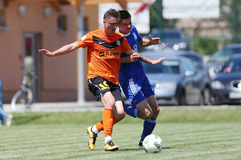 Football. Sparing. Zaglebie Lubin - Ruch Chorzow. 18.06.2016