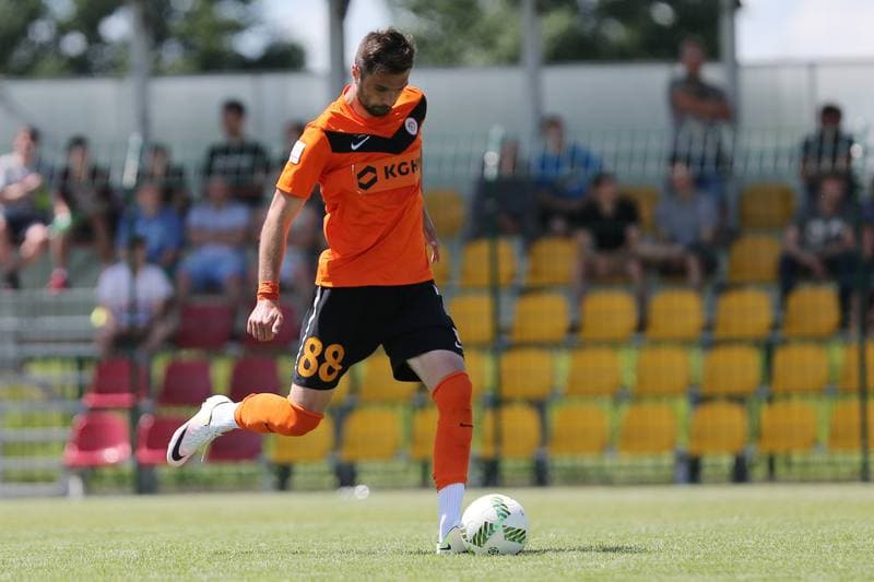 Football. Sparing. Zaglebie Lubin - Ruch Chorzow. 18.06.2016