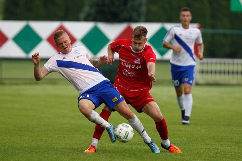 Football. Sparing. Podbeskidzie Bielsko-Biala - MFK Frydek Mistek. 13.07.2016