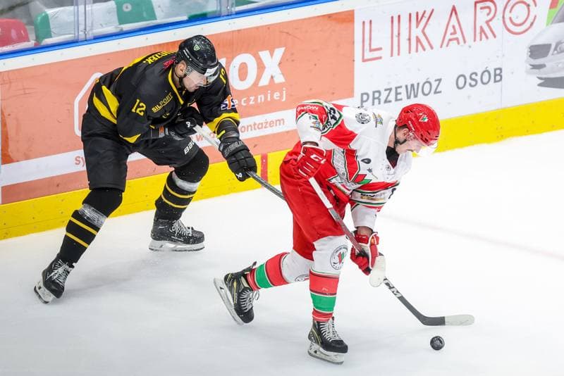 Ice Hockey. Tauron Hokej Liga. Zaglebie Sosnowiec - GKS Katowice. 03.11.2023