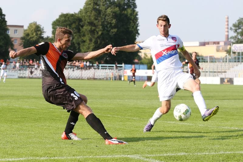 Football. Polish Cup. Rakow Czestochowa - Chrobry Glogow. 23.07.2016