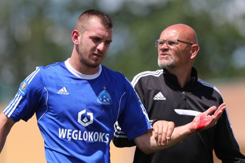 Football. Sparing. Zaglebie Lubin - Ruch Chorzow. 18.06.2016