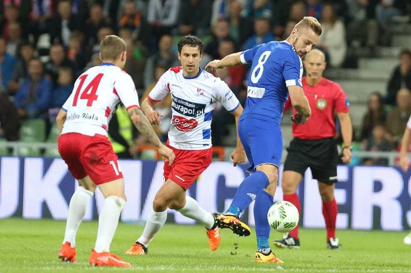 Football. I Liga. Podbeskidzie Bielsko-Biala - Wigry Suwalki. 12.08.2016