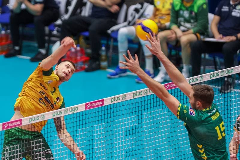 Volleyball. PlusLiga. Aluron CMC Warta Zawiercie - GKS Katowice. 05.11.2023