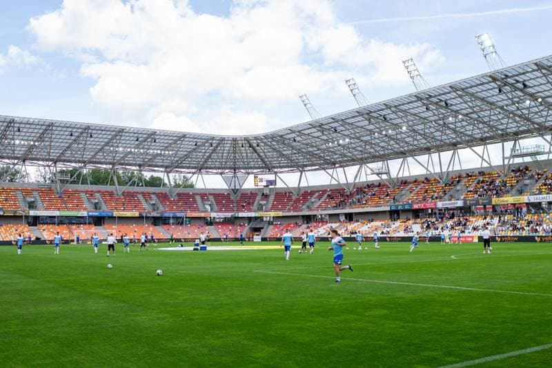 Football. Fortuna I Liga. Podbeskidzie Bielsko-Biala - Arka Gdynia. 17.07.2022