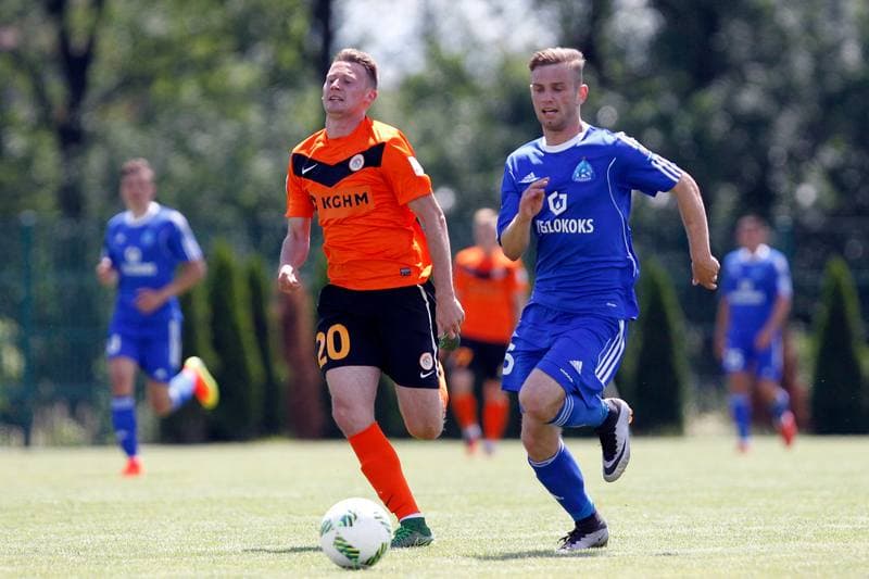 Football. Sparing. Zaglebie Lubin - Ruch Chorzow. 18.06.2016