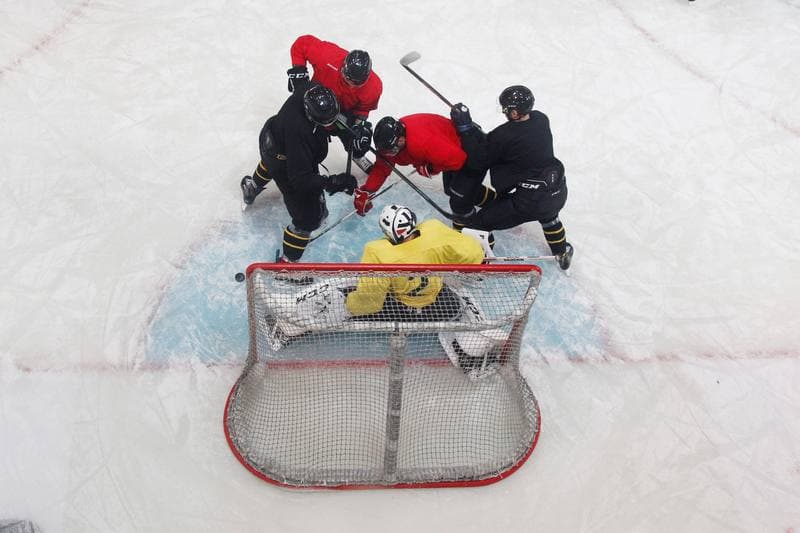 Ice Hockey. KH GKS Katowice. Training. 22.09.2016