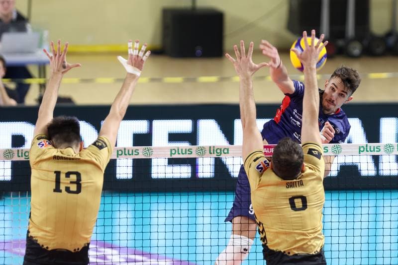 Volleyball. PlusLiga. GKS Katowice - Grupa Azoty ZAKSA Kedzierzyn-Kozle. 10.02.2024