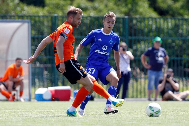 Football. Sparing. Zaglebie Lubin - Ruch Chorzow. 18.06.2016