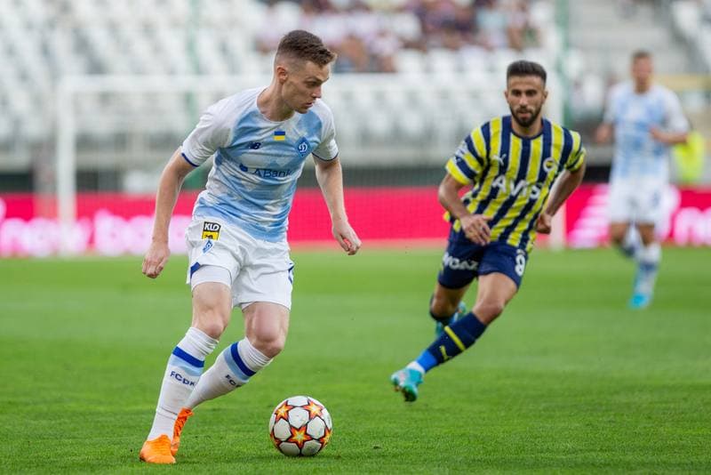 Football. UEFA Champions League. Dynamo Kyiv - Fenerbahce SK. 20.07.2022