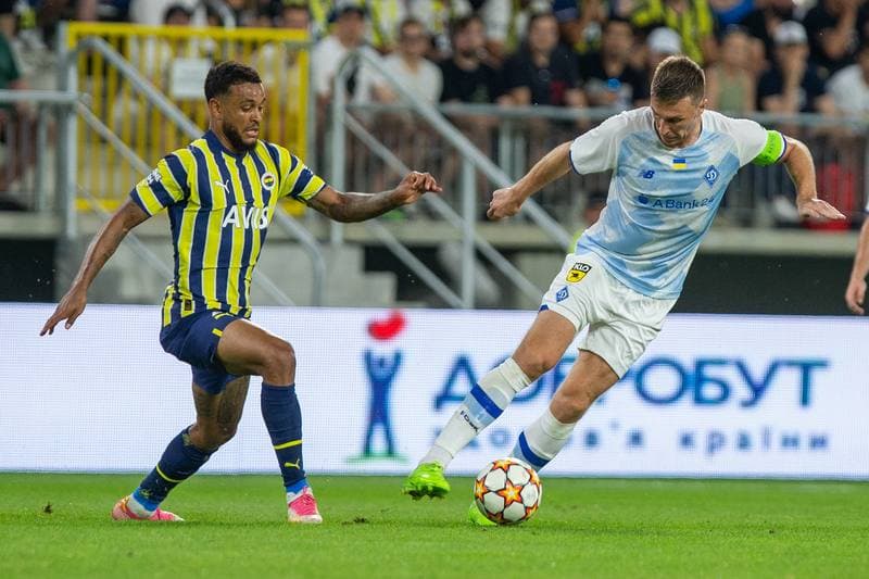Football. UEFA Champions League. Dynamo Kyiv - Fenerbahce SK. 20.07.2022