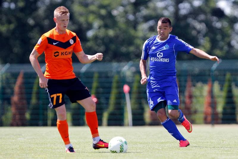 Football. Sparing. Zaglebie Lubin - Ruch Chorzow. 18.06.2016