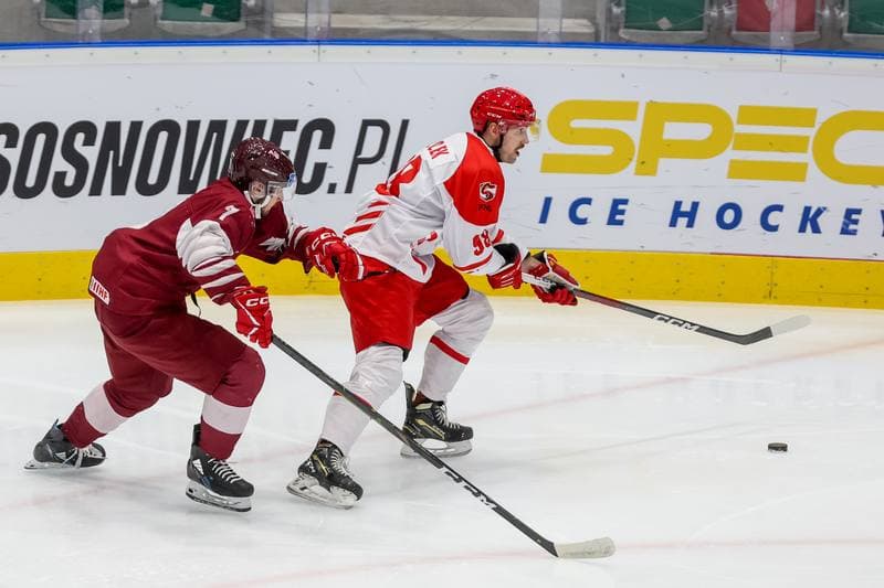Ice Hockey. EIHC. Poland - Latvia. 10.11.2023