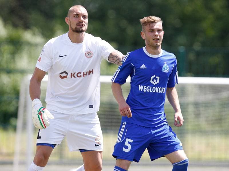 Football. Sparing. Zaglebie Lubin - Ruch Chorzow. 18.06.2016