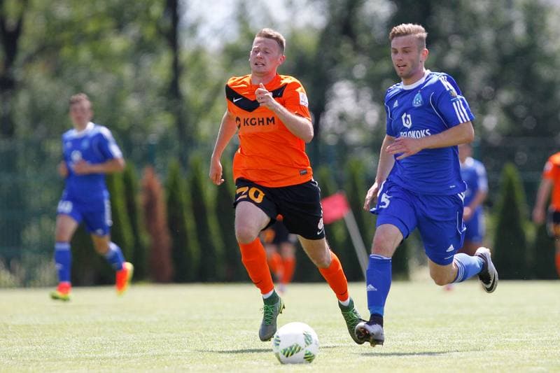 Football. Sparing. Zaglebie Lubin - Ruch Chorzow. 18.06.2016