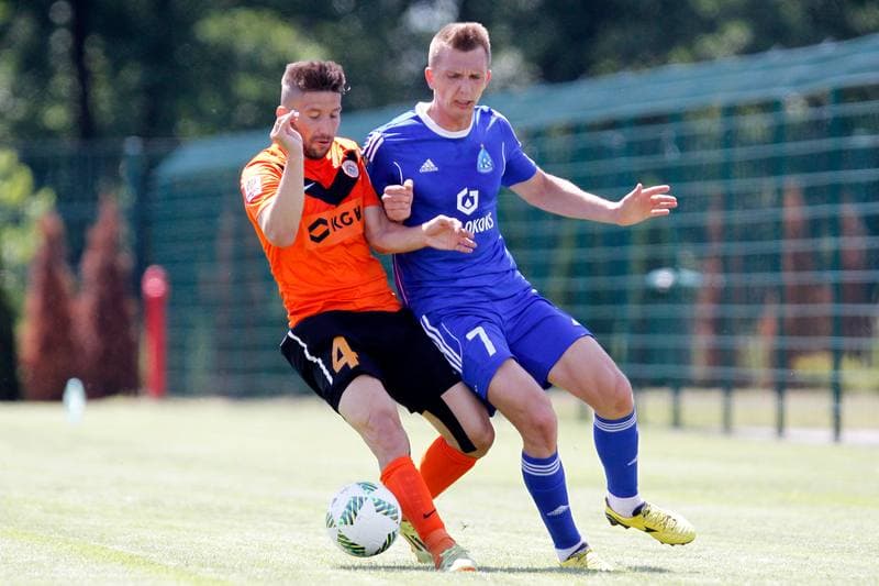 Football. Sparing. Zaglebie Lubin - Ruch Chorzow. 18.06.2016