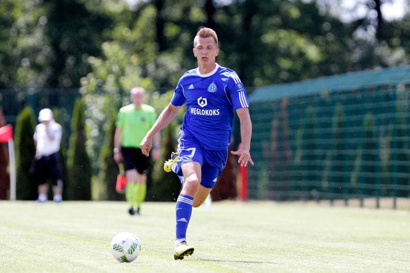 Football. Sparing. Zaglebie Lubin - Ruch Chorzow. 18.06.2016