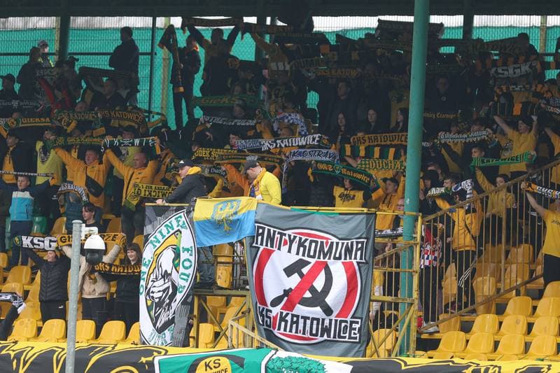 Football. Fortuna I Liga. GKS Katowice - Znicz Pruszkow. 02.03.2024