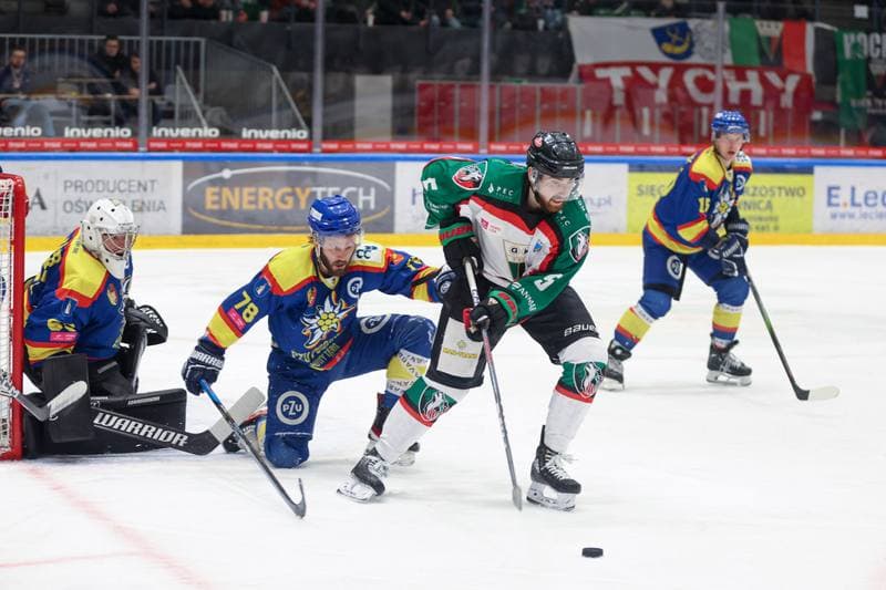 Ice Hockey. Tauron Hokej Liga. GKS Tychy - PZU Podhale Nowy Targ. 09.03.2024