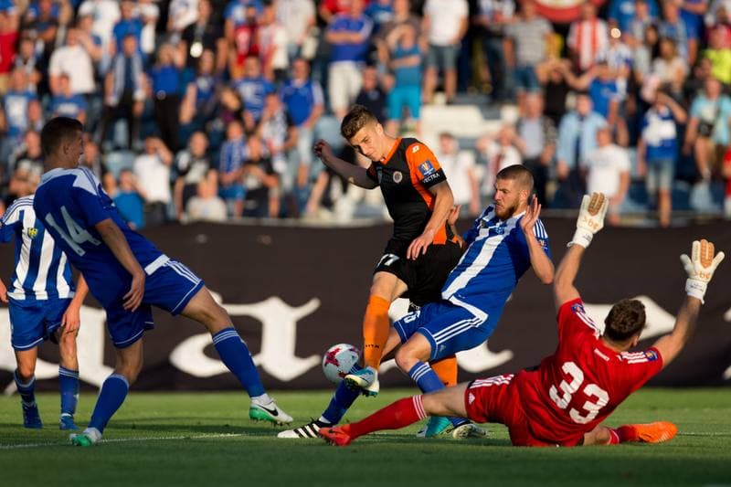 Football. Polish Cup. Ruch Chorzow - Chrobry Glogow. 08.08.2017