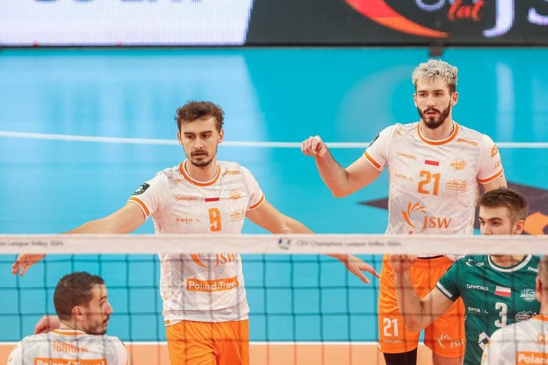 Volleyball. CEV Champions League. Jastrzebski Wegiel - Guaguas Las Palmas. 22.11.2023