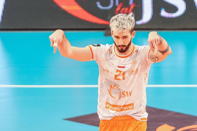 Volleyball. CEV Champions League. Jastrzebski Wegiel - Guaguas Las Palmas. 22.11.2023