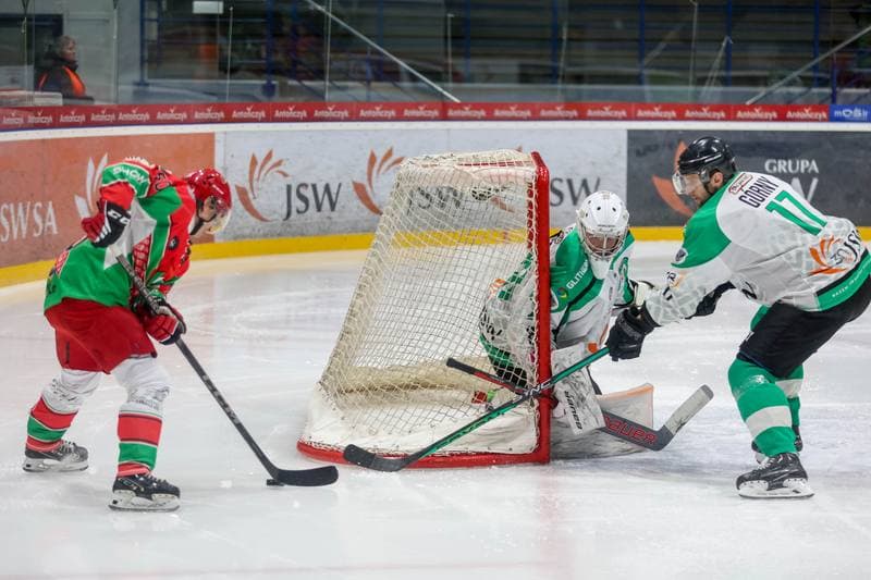 Ice Hockey. Tauron Hokej Liga. JKH GKS Jastrzebie - Zaglebie Sosnowiec. 24.11.2023