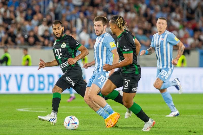 Football. UEFA Champions League. Slovan Bratislava - Ferencvaros Budapest. 27.07.2022