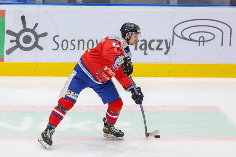 Ice Hockey. Tauron Hokej Liga. Zaglebie Sosnowiec - Marma Ciarko STS Sanok. 26.11.2023