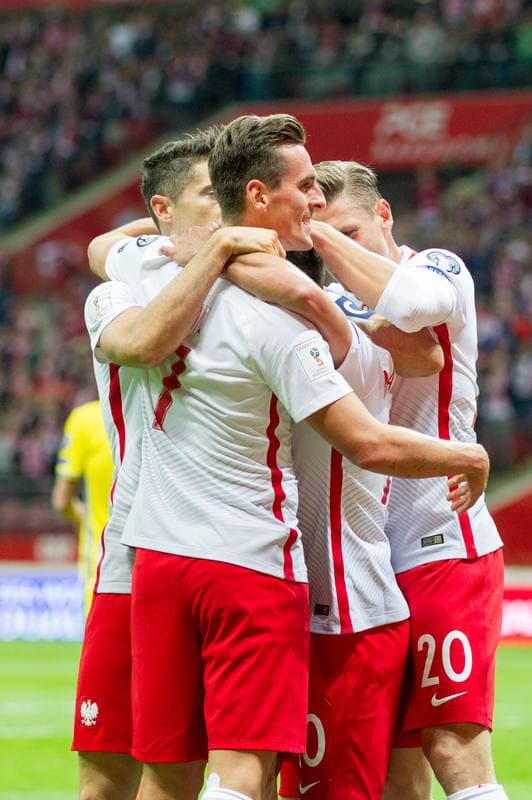 Football. FIFA World Cup Qualifiers. Poland - Kazakhstan. 04.09.2017