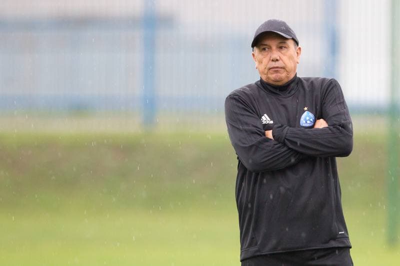 Football. Ruch Chorzow. Training. 11.09.2017