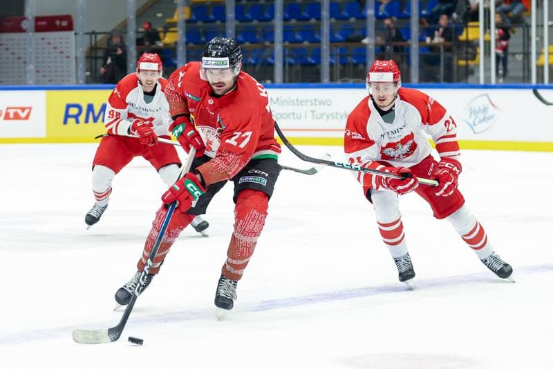 Ice Hockey. Friendly Match. Poland - Hungary. 12.04.2024