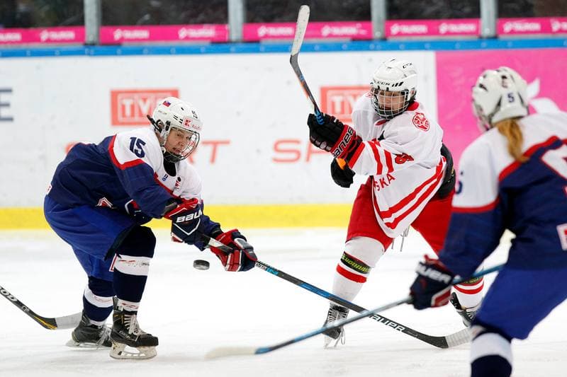 Ice Hockey. Women's National Team. Poland - Slovakia. 12.11.2017