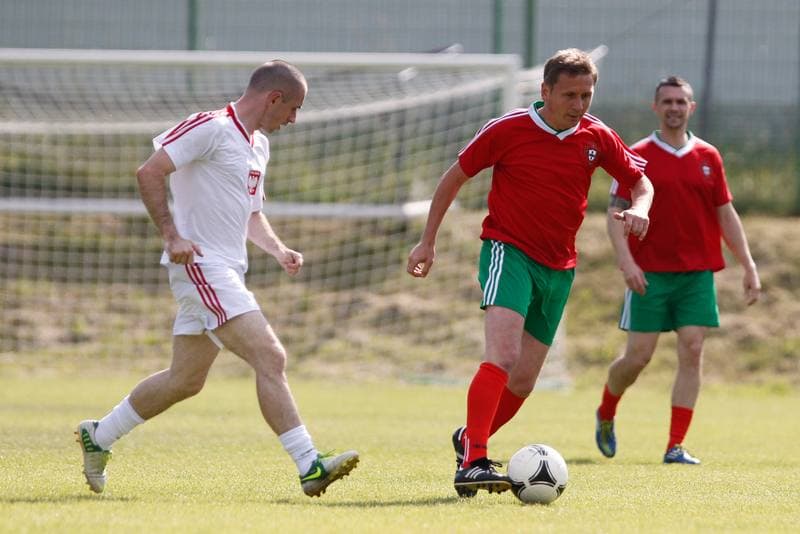 Football. Football History Lesson. Slask Oldboys - Poland. 12.06.2016