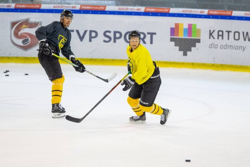 Ice Hockey. GKS Katowice. Training. 01.08.2022