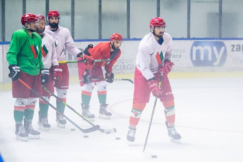 Ice Hockey. Zaglebie Sosnowiec. Training. 02.08.2022