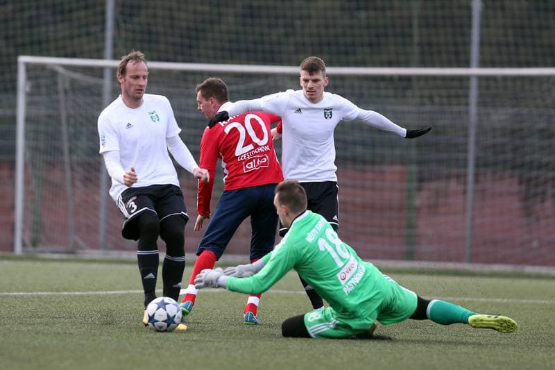 Football. Sparing. MFK Karvina - Rakow Czestochowa. 26.01.2018