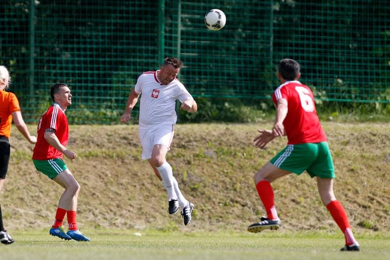 Football. Football History Lesson. Slask Oldboys - Poland. 12.06.2016