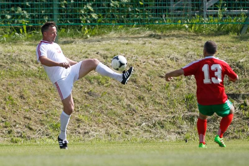 Football. Football History Lesson. Slask Oldboys - Poland. 12.06.2016