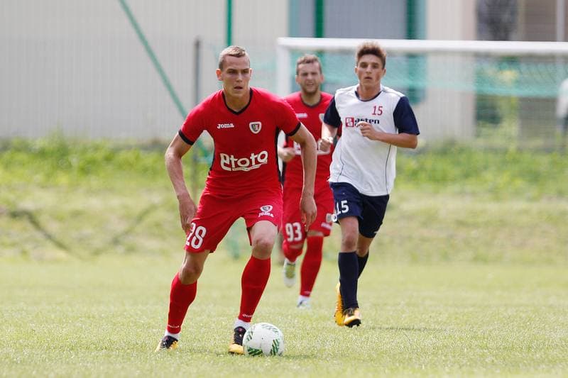 Football. Sparing. Lot Konopiska - Piast Gliwice. 12.06.2016
