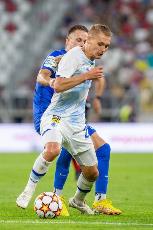 Football. UEFA Champions League. Dynamo Kyiv - Sturm Graz. 03.08.2022