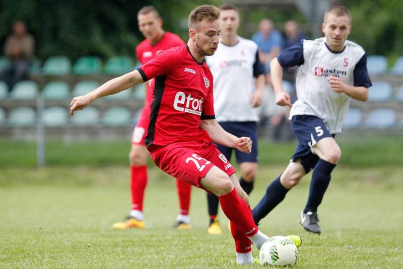 Football. Sparing. Lot Konopiska - Piast Gliwice. 12.06.2016