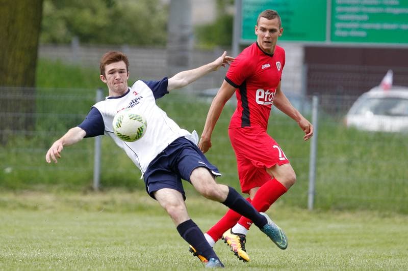 Football. Sparing. Lot Konopiska - Piast Gliwice. 12.06.2016
