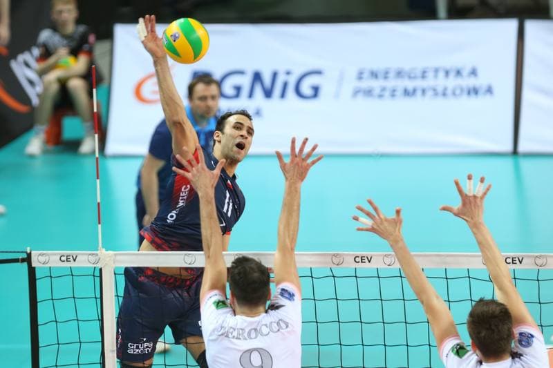 Volleyball. CEV Champions League. Jastrzebski Wegiel - ZAKSA Kedzierzyn-Kozle. 14.03.2018